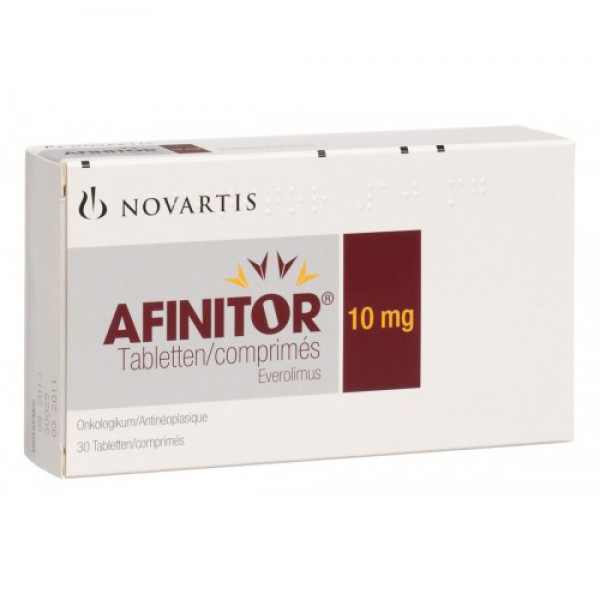 Афинитор Afinitor 10 мг/30 таблеток