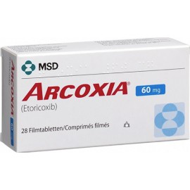Изображение товара: Аркоксиа Arcoxia 60 mg/100Шт