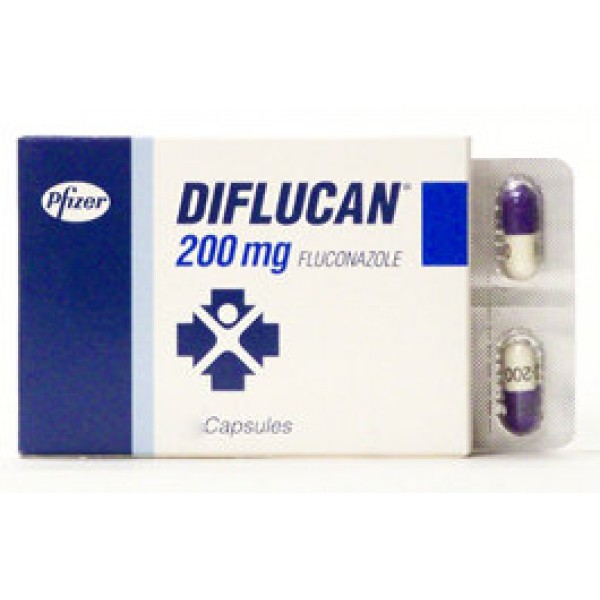 Дифлюкан Diflucan 200 мг/100 капсул
