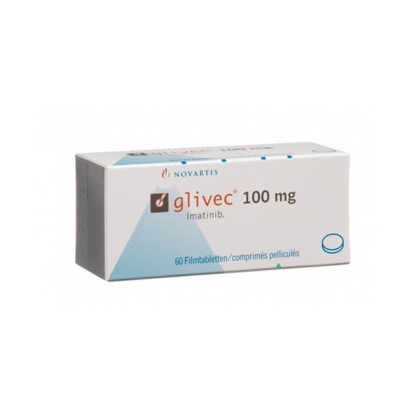 Гливек Glivec 100 мг/60 таблеток