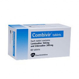 Изображение товара: Комбивир Combivir 150 мг/300 мг/ 60 таблеток