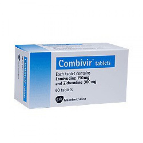 Комбивир Combivir 150 мг/300 мг/ 60 таблеток