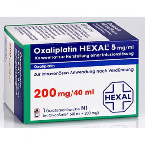 Оксалиплатин Oxaliplatin WIN5MG/ML200MG/40Ml