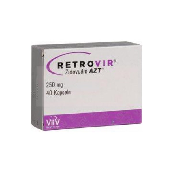 Ретровир Retrovir 250MG/40 Шт