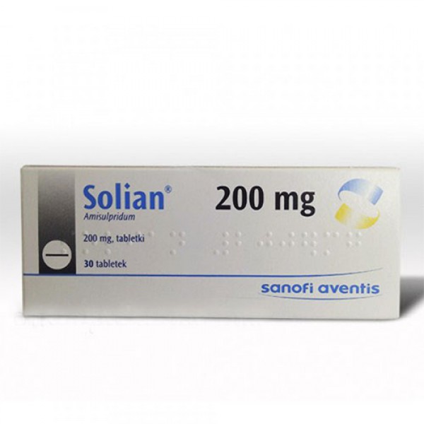 Солиан Solian 200 MG (Amisulprid) 50 Шт