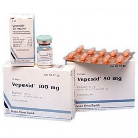 Изображение товара: Вепезид Vepesid 50 мг/20 капсул
