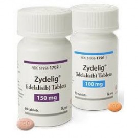 Изображение товара: Иделалисиб Idelalisib (Зиделиг Zydelig) 100 мг/60 таблеток