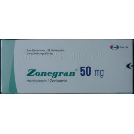 Изображение товара: Зонегран Zonegran 50 мг/28 капсул  