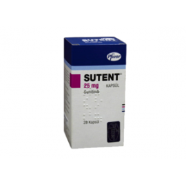 Изображение товара: Сутент Sutent 25 мг/30 капсул