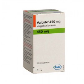 Изображение товара: Вальцит Valcyte (Валганцикловир) 450 мг/60 таблеток
