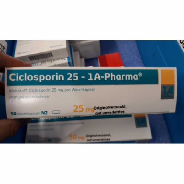 Циклоспорин Ciclosporin 25Мг/50 Капсул