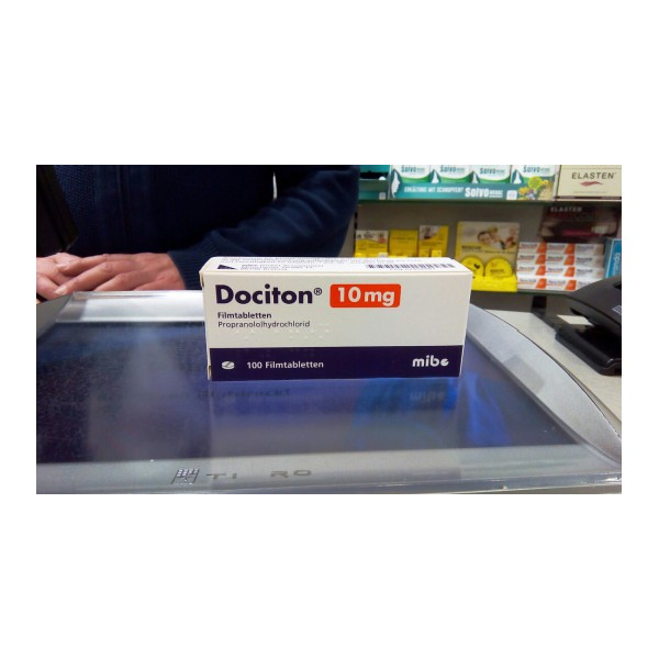 Доктион (Анаприлин) DOCITON(Anaprilin) - 10mg - 100 Шт