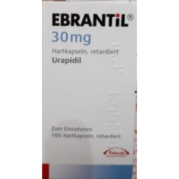 Эбрантил EBRANTIL 30 мг/100 капсул  