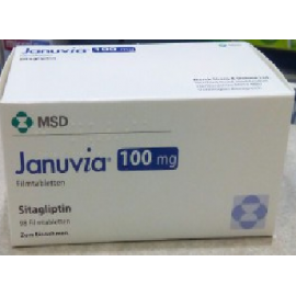 Изображение товара: Янувия JANUVIA 100 мг/98 таблеток