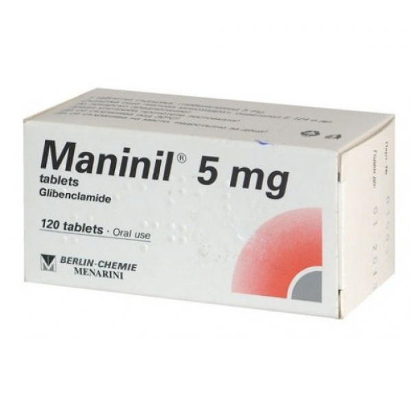 Манинил MANINIL 5 Mg - 120 Шт