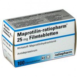 Изображение товара: Мапротилин MAPROTILIN 25 Мг - 100 Шт