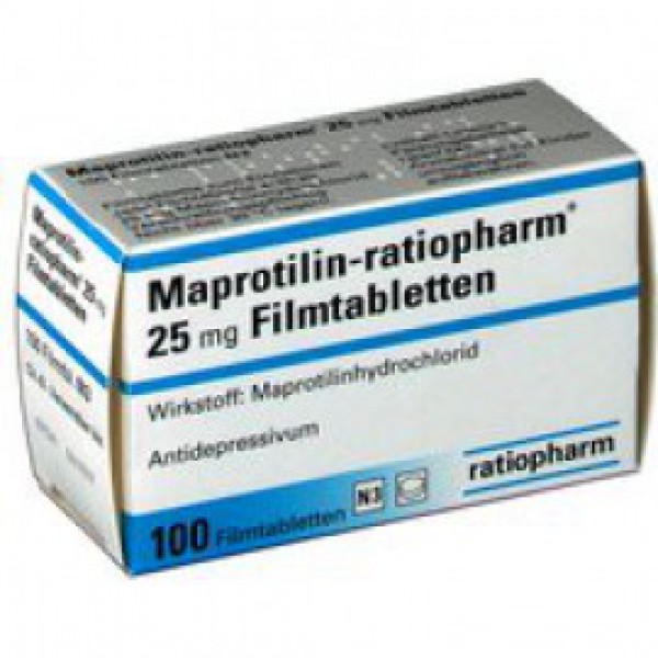 Мапротилин MAPROTILIN 25 Мг - 100 Шт