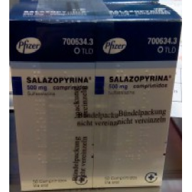 Изображение товара: Салазопирин Salazopyrine 500 мг/300 таблеток  