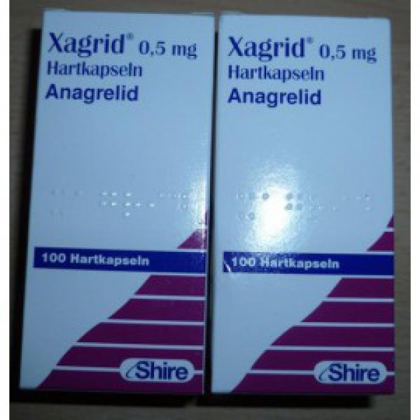 Анагрелид 0,5 мг Xagrid 100 капсул