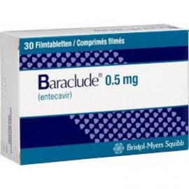 Изображение товара: Бараклюд Baraclude 0,5 мг/30 таблеток