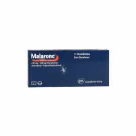 Изображение товара: Маларон MALARONE 250mg/100mg 12 шт
