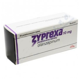 Изображение товара: Зипрекса Zyprexa 10 MG (Olanzapine) 56X10MG